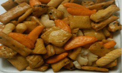 Mixed Rice Crackers